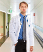 Ruffty Full Sleeve Lab Coat